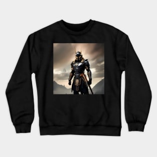 Sword of the Future: A Futuristic African Samurai T-Shirt Crewneck Sweatshirt